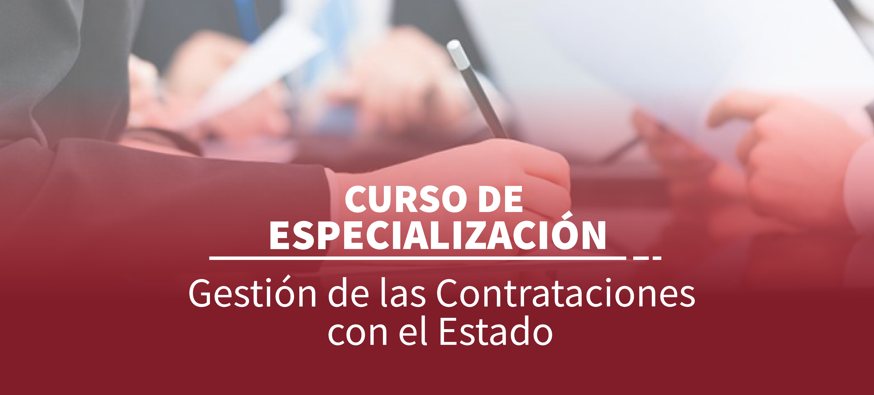 GESTIÓN DE LAS CONTRATACIONES CON EL ESTADO