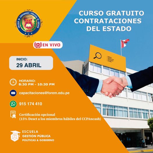 Curso Contrataciones con el Estado